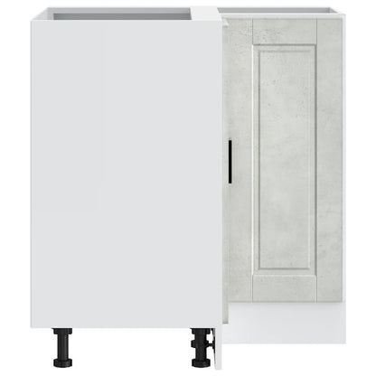 Kjøkkeninnredning Underskap Porto Betonggrå Hjørne