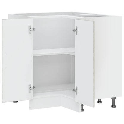 Kjøkkeninnredning Underskap Porto Sonoma Grå Eik Hjørne