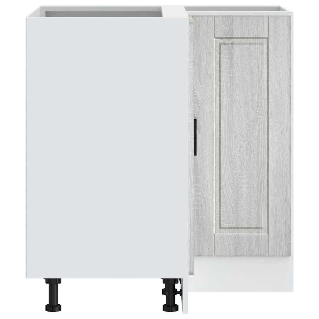 Kjøkkeninnredning Underskap Porto Sonoma Grå Eik Hjørne