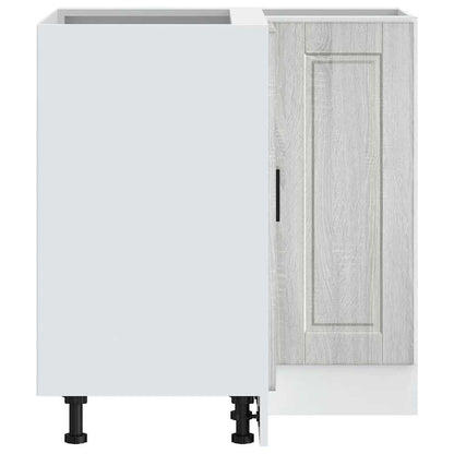 Kjøkkeninnredning Underskap Porto Sonoma Grå Eik Hjørne