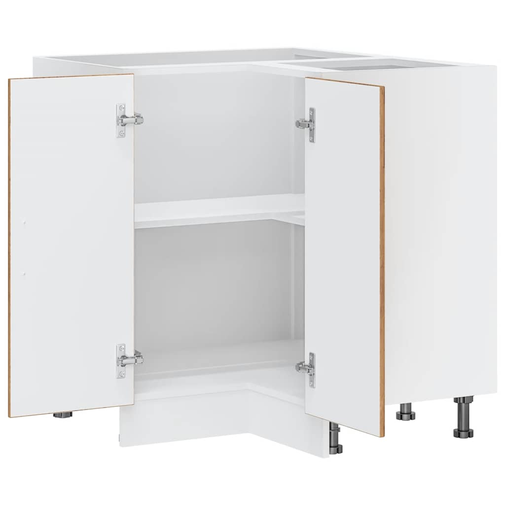 Kjøkkeninnredning Underskap Porto Gammelt Tre Eik Hjørne