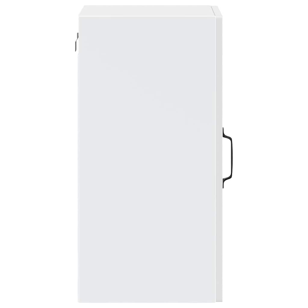 Kjøkkeninnredning Overskap med glassdør Porto Høyglans hvit