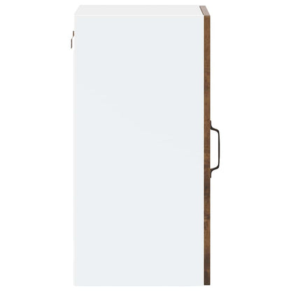 Kjøkkeninnredning Overskap med glassdør Porto Røkt eik