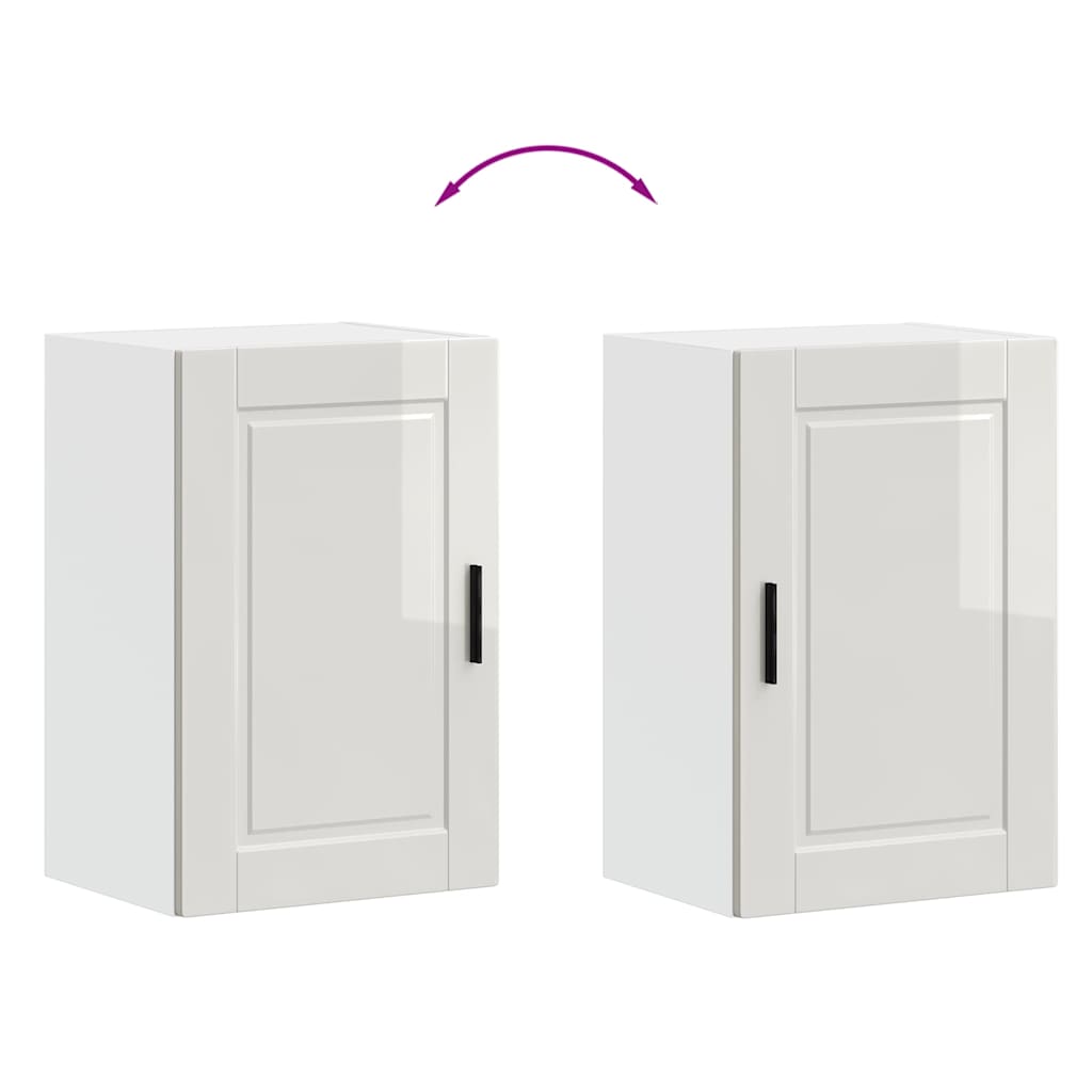 Kjøkkeninnredning Overskap veggskap Porto Høyglans hvit