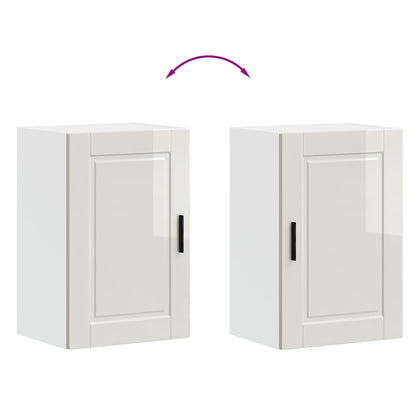 Kjøkkeninnredning Overskap veggskap Porto Høyglans hvit