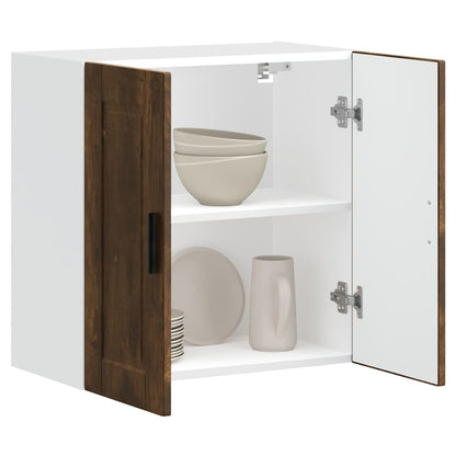 Kjøkkeninnredning Overskap veggskap Porto Røkt eik