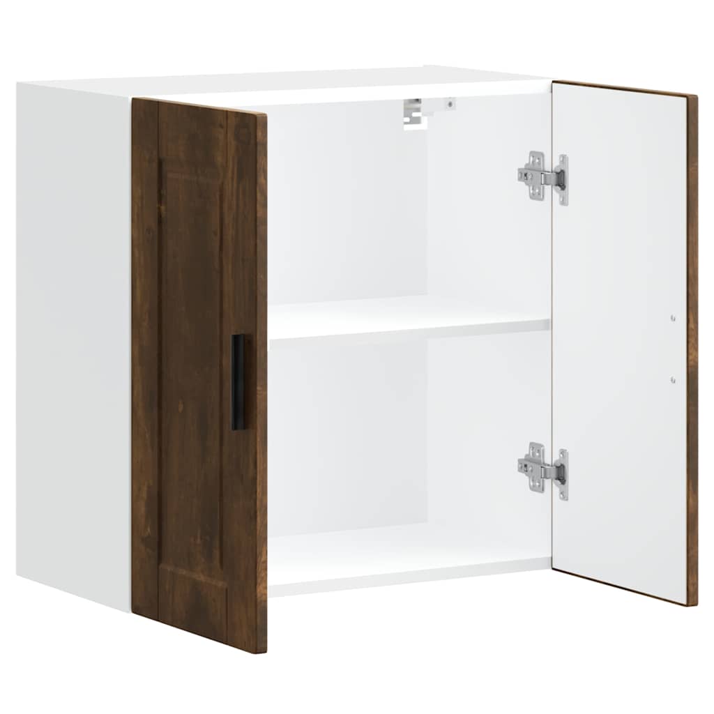 Kjøkkeninnredning Overskap veggskap Porto Røkt eik