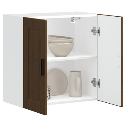 Kjøkkeninnredning Overskap veggskap Porto Brun eik