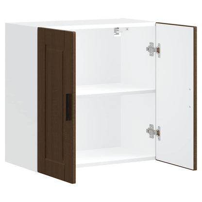 Kjøkkeninnredning Overskap veggskap Porto Brun eik