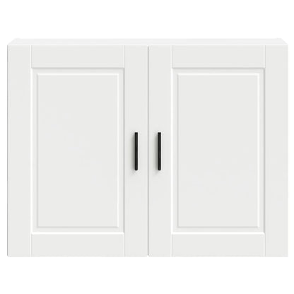 Kjøkkeninnredning Overskap Porto Hvit med glassdør