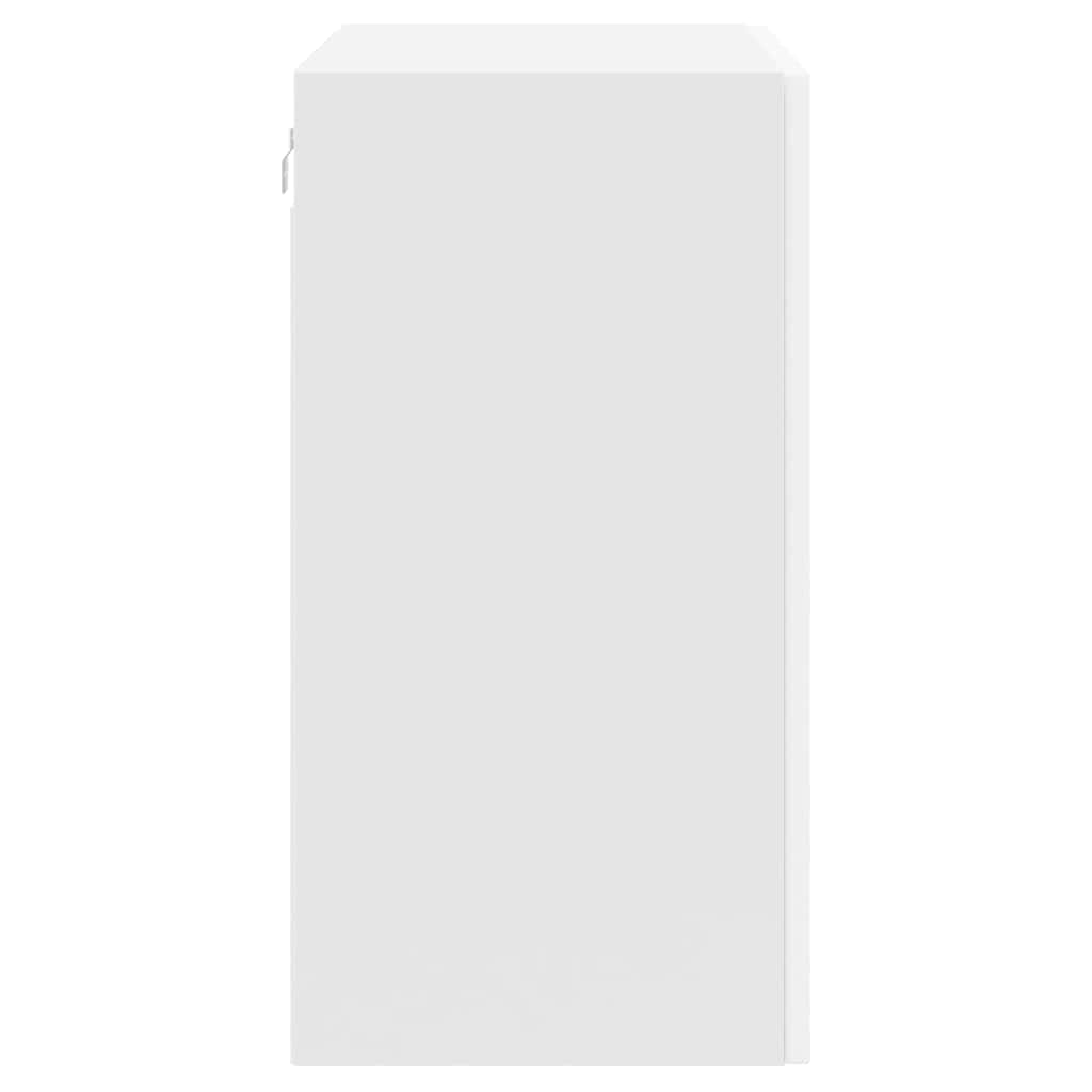 Kjøkkeninnredning Overskap Porto Hvit med glassdør