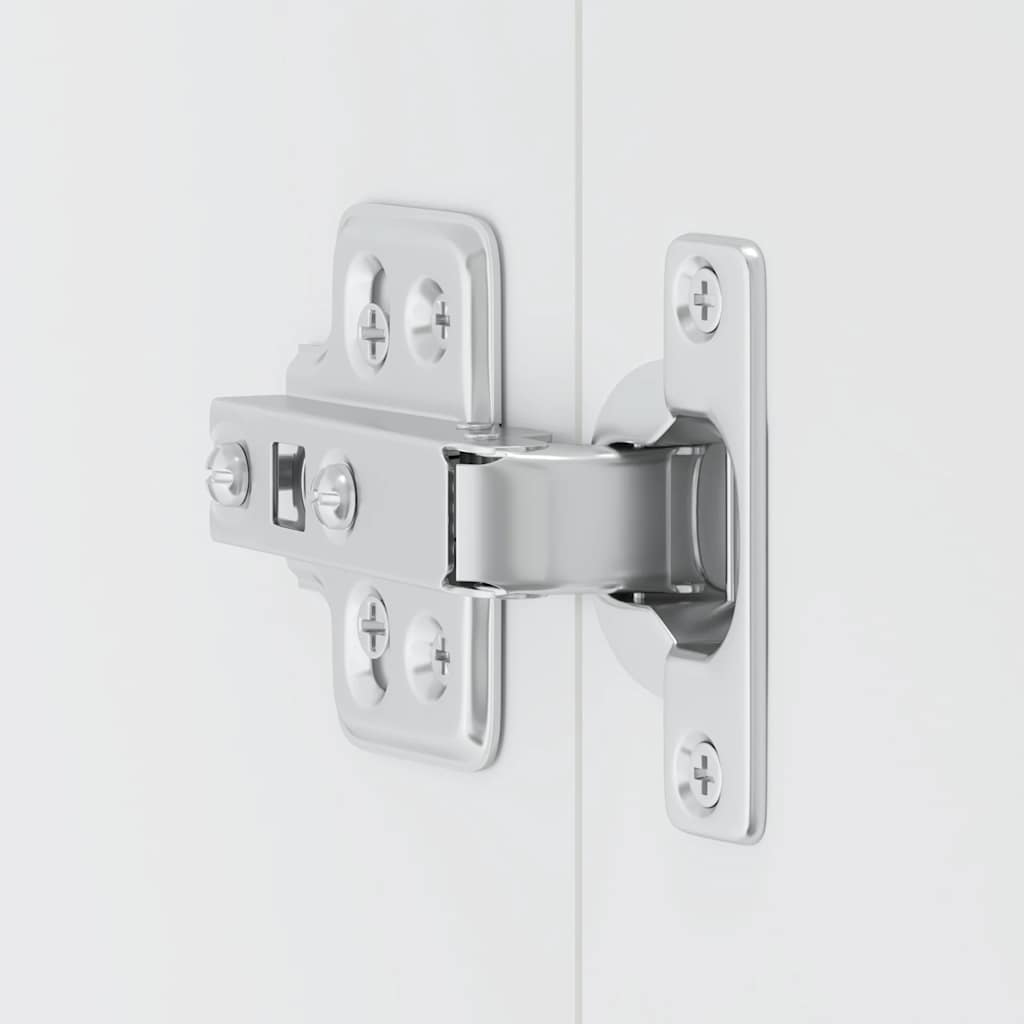 Kjøkkeninnredning Overskap Porto Hvit med glassdør