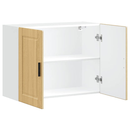 Kjøkkeninnredning Overskap Porto Sonoma Eik med glassdør