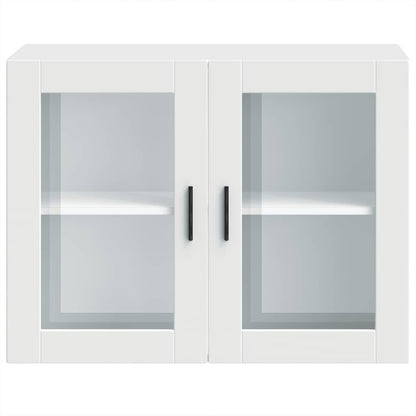 Kjøkkeninnredning Overskap Porto Hvit med glassdør