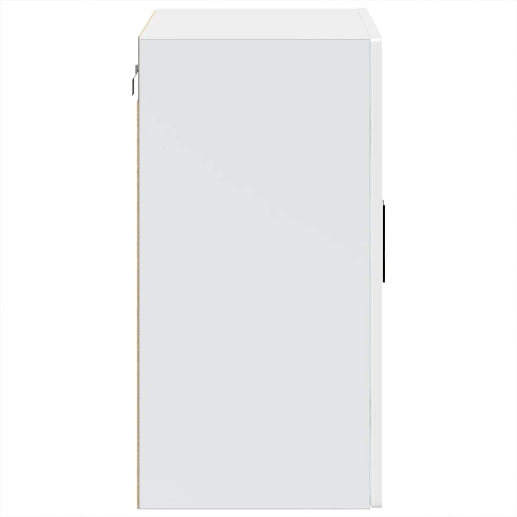 Kjøkkeninnredning Overskap Porto Hvit med glassdør