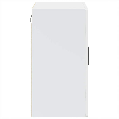 Kjøkkeninnredning Overskap Porto Hvit med glassdør