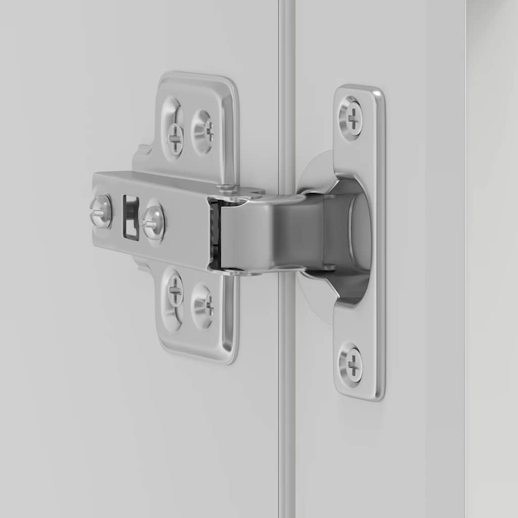 Kjøkkeninnredning Overskap Porto Hvit med glassdør