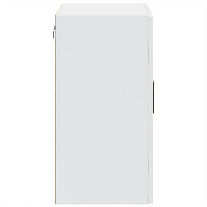 Kjøkkeninnredning Overskap Porto Høyglans Hvit med glassdør