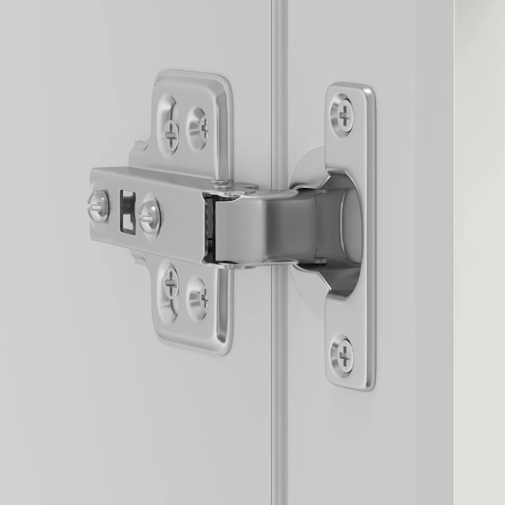 Kjøkkeninnredning Overskap Porto Høyglans Hvit med glassdør