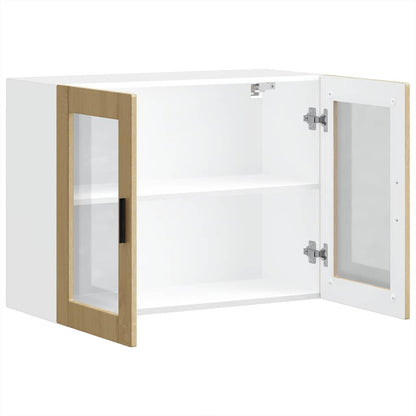 Kjøkkeninnredning Overskap Porto Sonoma Eik med glassdør