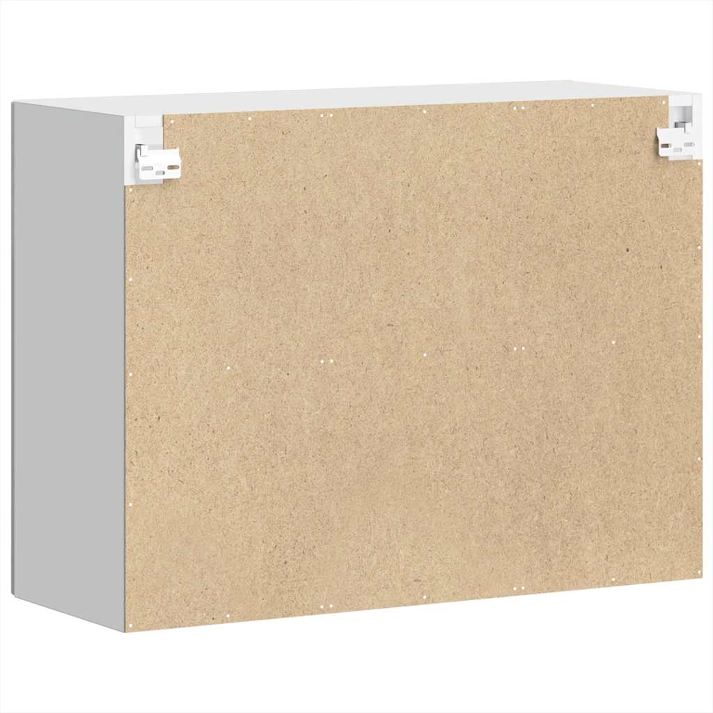 Kjøkkeninnredning Overskap Porto Betonggrå med glassdør