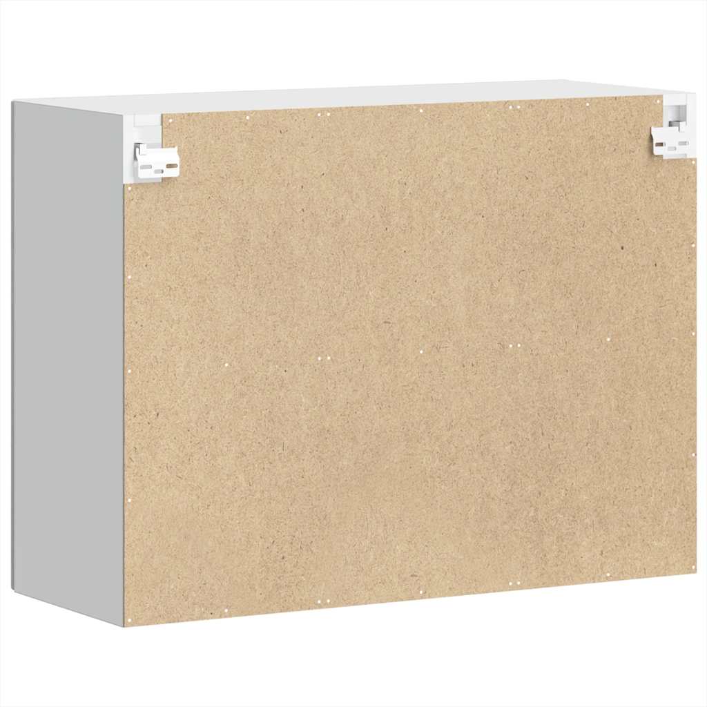 Kjøkkeninnredning Overskap Porto Sonoma Grå med glassdør