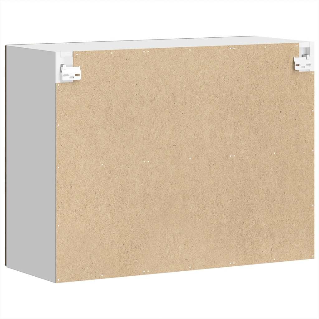 Kjøkkeninnredning Overskap Porto Brun Eik med glassdør