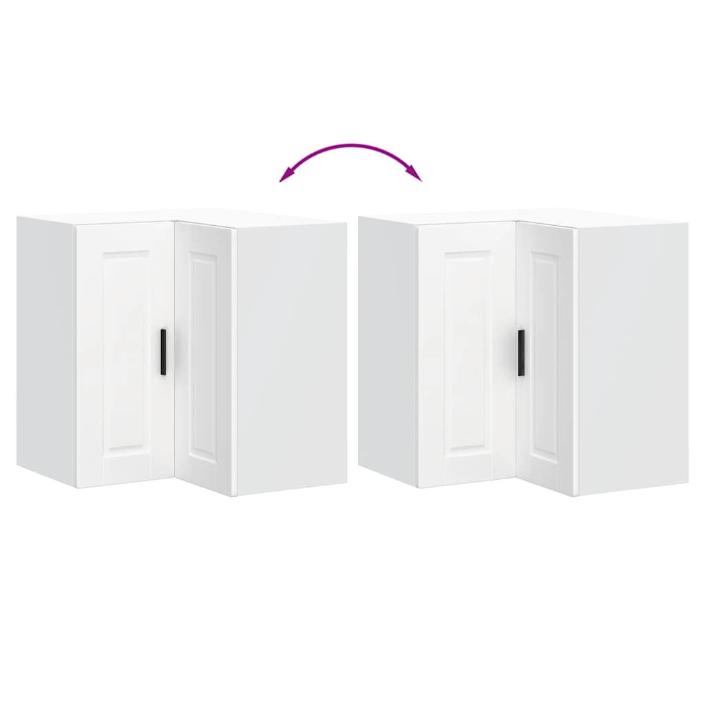 Kjøkkeninnredning Overskap Porto Hvit Hjørneskap