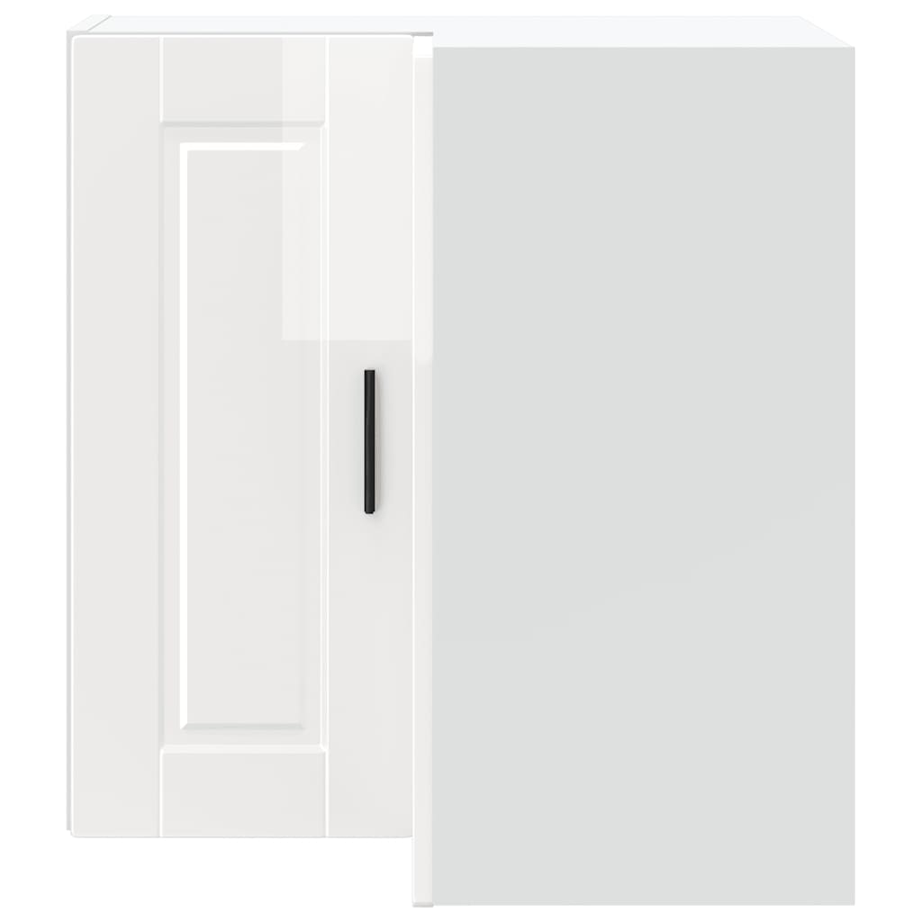 Kjøkkeninnredning Overskap Porto Høyglans Hvit Hjørneskap