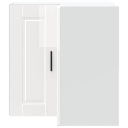 Kjøkkeninnredning Overskap Porto Høyglans Hvit Hjørneskap