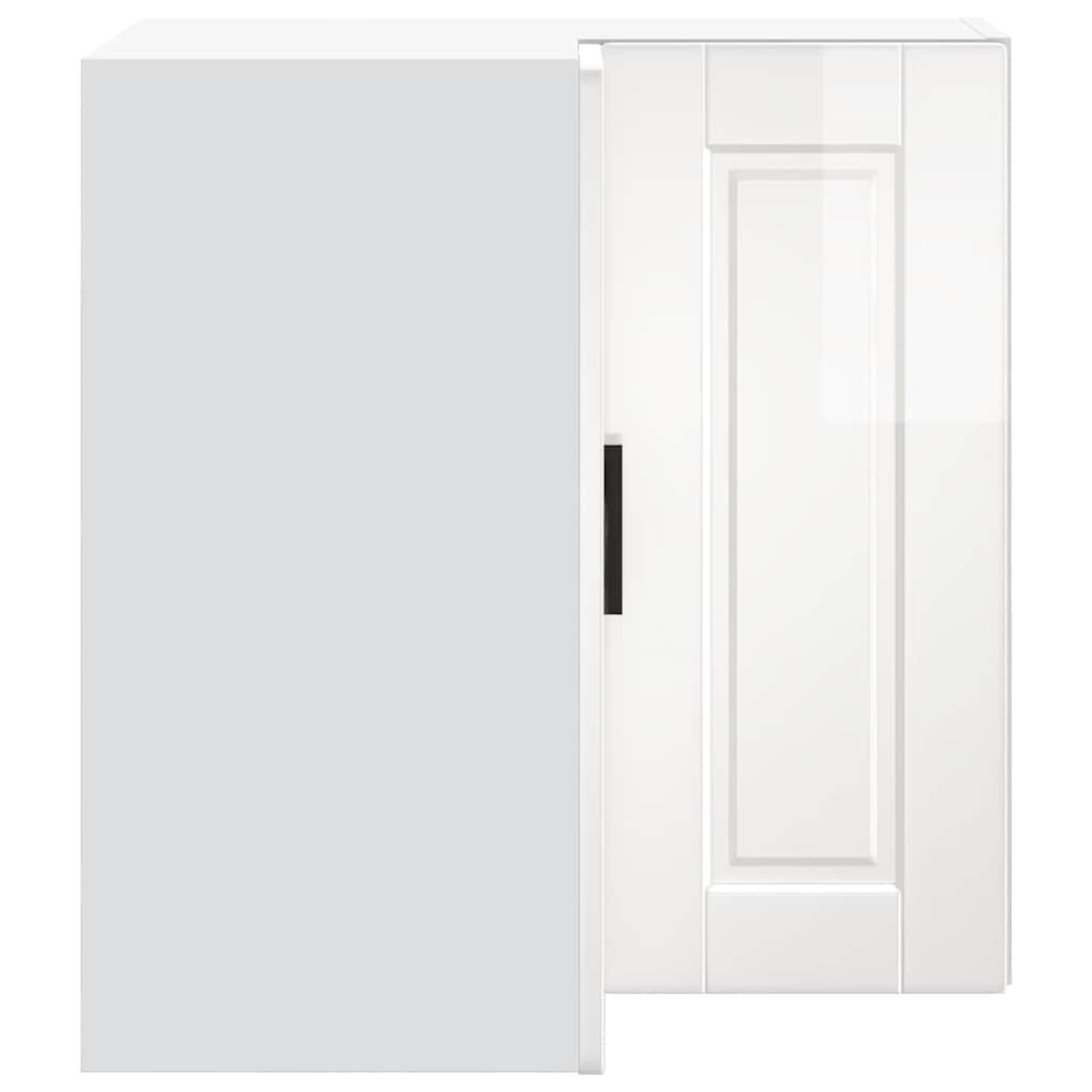 Kjøkkeninnredning Overskap Porto Høyglans Hvit Hjørneskap