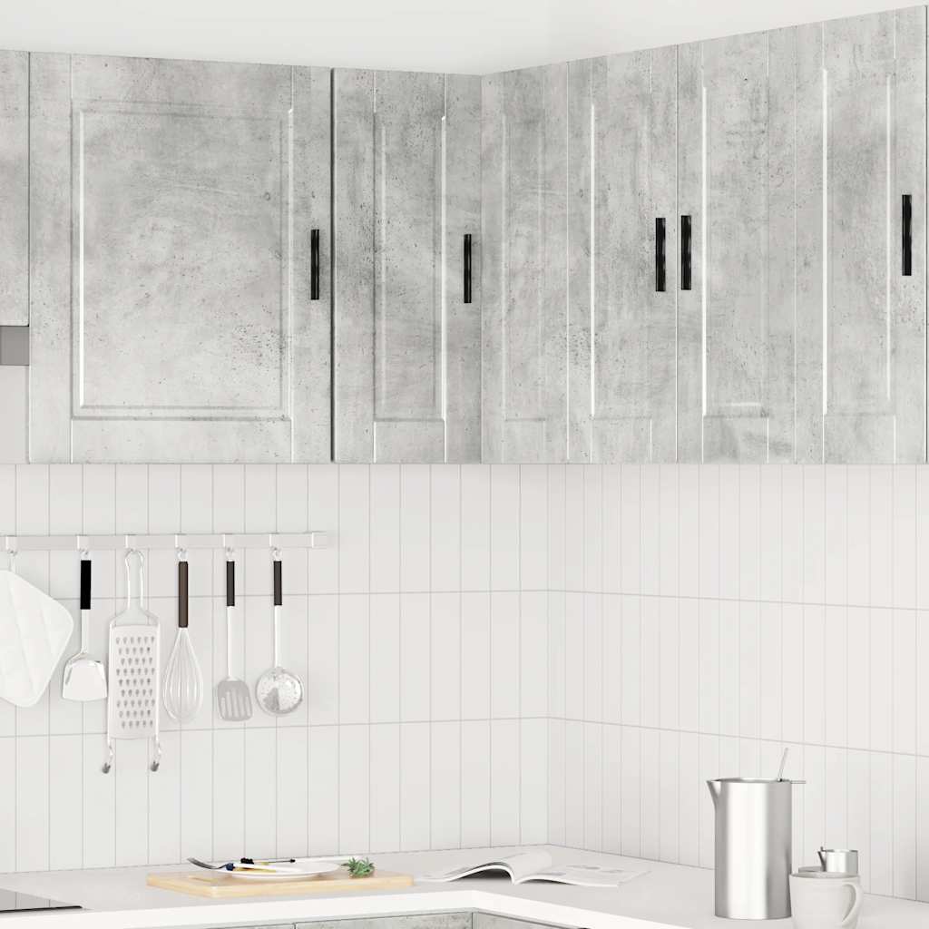 Kjøkkeninnredning Overskap Porto Betonggrå Hjørneskap