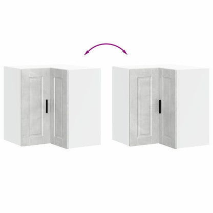 Kjøkkeninnredning Overskap Porto Betonggrå Hjørneskap