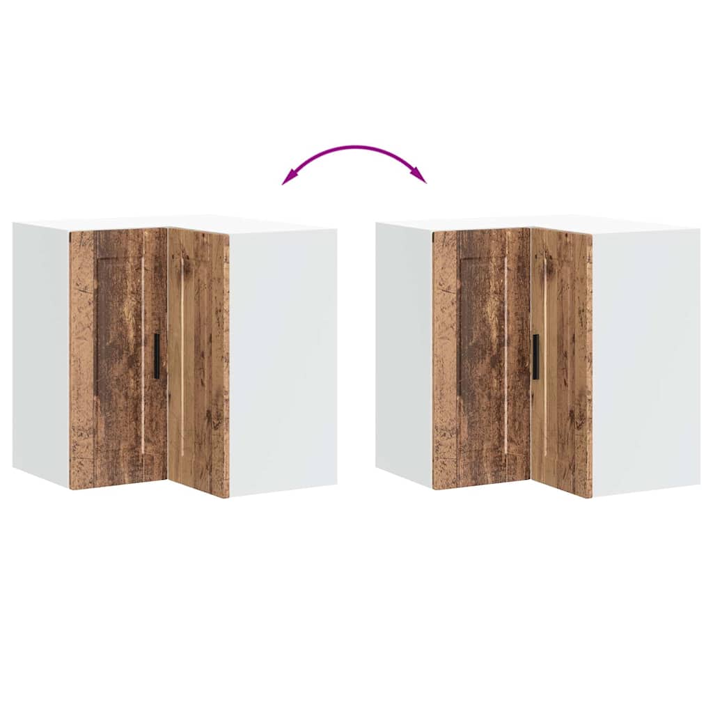 Kjøkkeninnredning Overskap Porto Gammelt Tre Hjørneskap