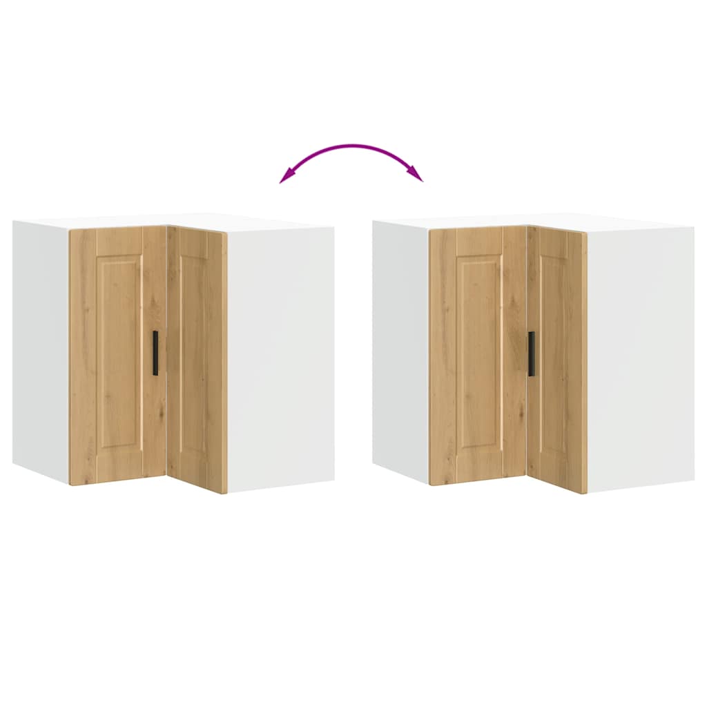 Kjøkkeninnredning Overskap Porto Artisan Eik Hjørneskap