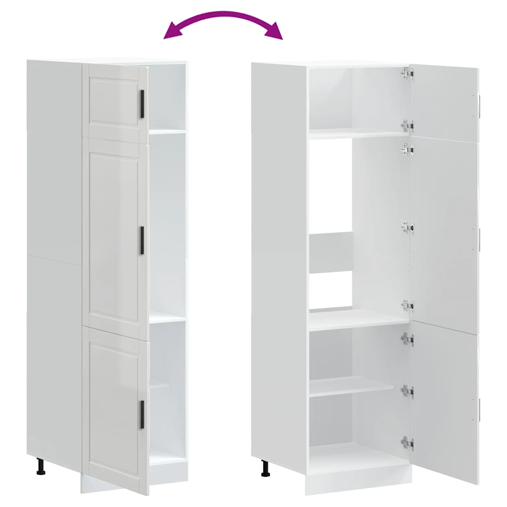 Kjøkkeninnredning Kjøkkenskap Porto Høyglans Hvit