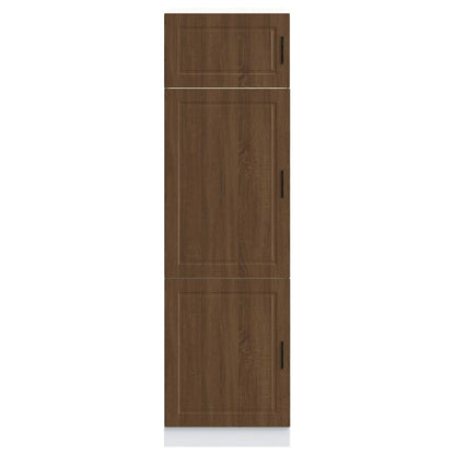 Kjøkkeninnredning Kjøkkenskap Porto Brun Eik