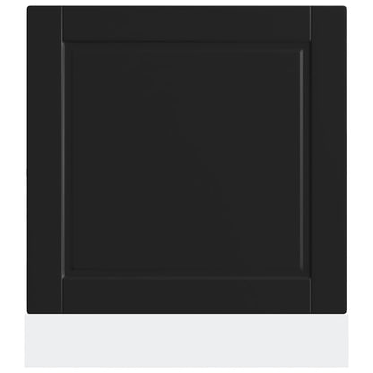 Kjøkkeninnredning Underskap Oppvaskmaskin panel Porto Svart 60x1,5x67 cm
