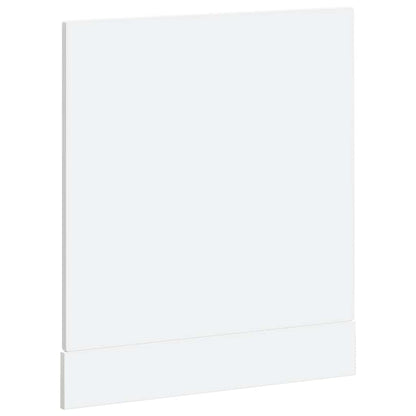Kjøkkeninnredning Underskap Oppvaskmaskin panel Høyglans Hvit 60x1,5x67 cm