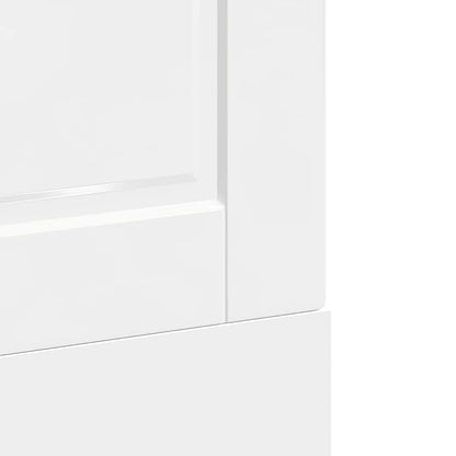 Kjøkkeninnredning Underskap Oppvaskmaskin panel Høyglans Hvit 60x1,5x67 cm