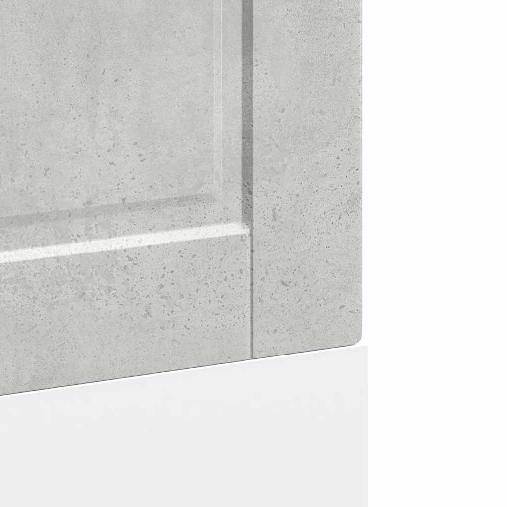 Kjøkkeninnredning Underskap Oppvaskmaskin panel Porto Betonggrå 60x1,5x67 cm