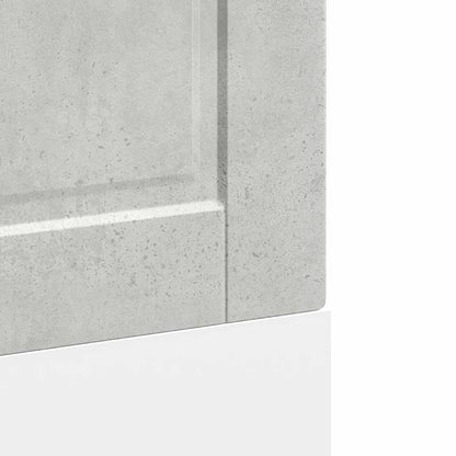 Kjøkkeninnredning Underskap Oppvaskmaskin panel Porto Betonggrå 60x1,5x67 cm