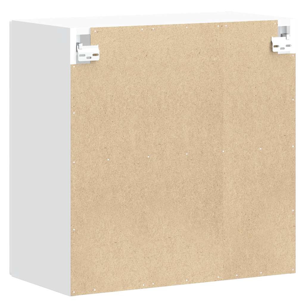 Kjøkkeninnredning Overskap med glassdør Porto hvit