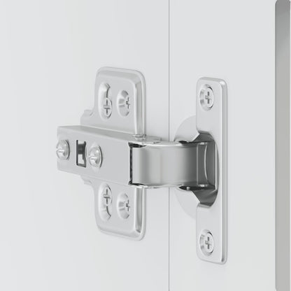 Kjøkkeninnredning Overskap med glassdør Porto hvit