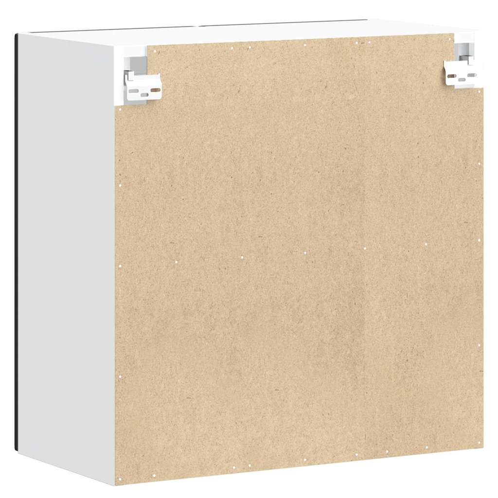 Kjøkkeninnredning Overskap med glassdør Porto svart