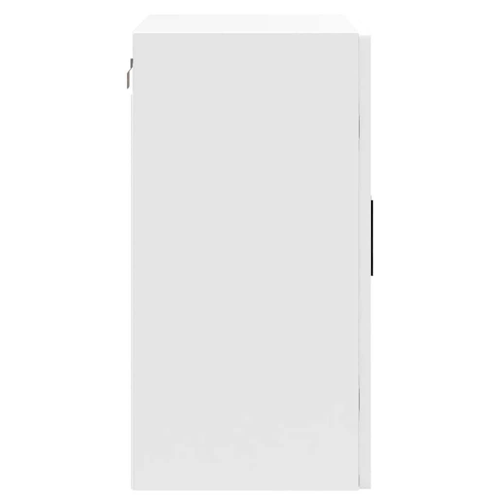 Kjøkkeninnredning Overskap Porto Høyglans Hvit med glassdør