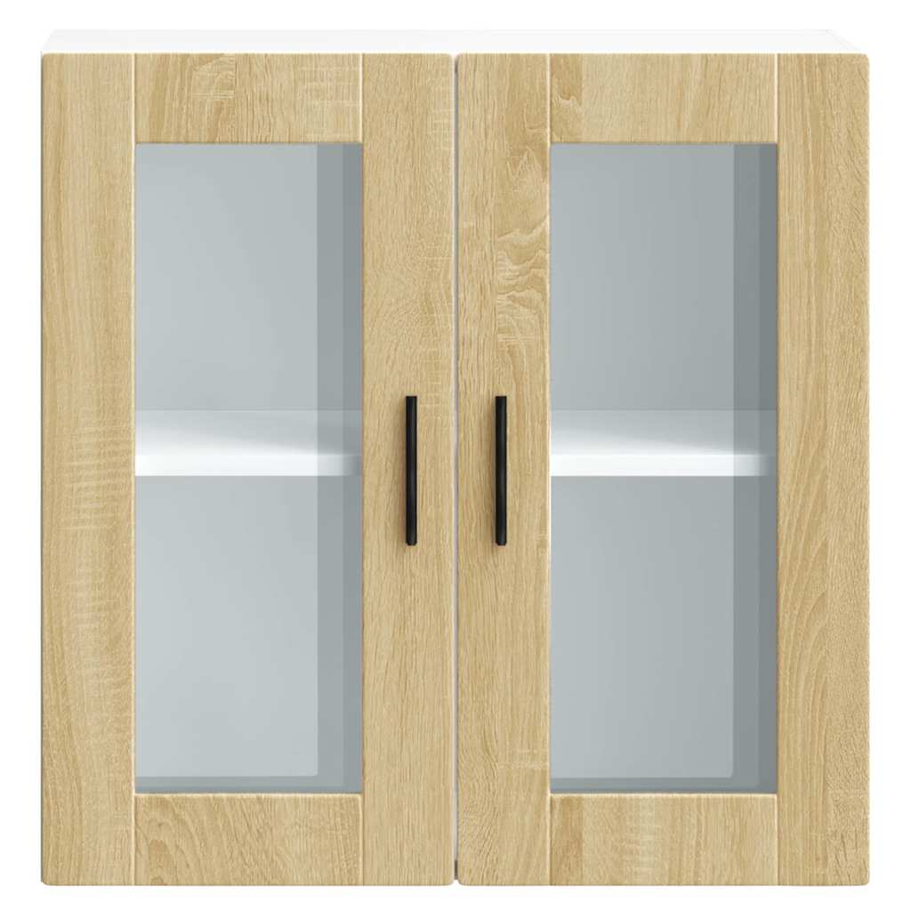 Kjøkkeninnredning Overskap Porto Sonoma Eik med glassdør