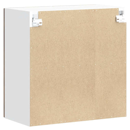 Kjøkkeninnredning Overskap med glassdør Porto Røkt eik