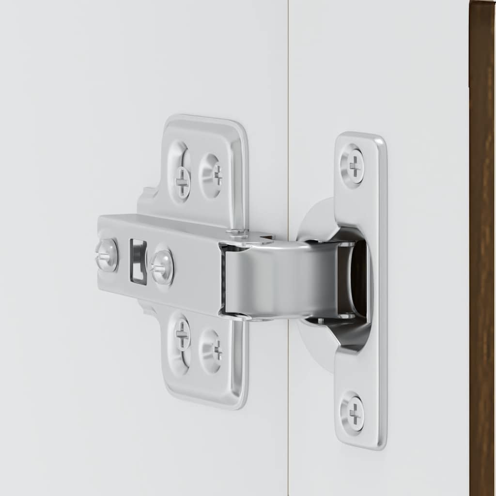 Kjøkkeninnredning Overskap med glassdør Porto Brun eik