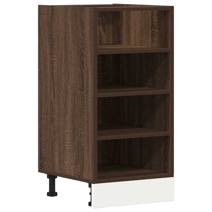 Kjøkkeninnredning Underskap "Riga" Brun Eik 40x44,5x81,5 cm